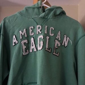 Green AE hoodie